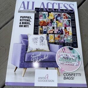 Anita Goodesign ALL ACCESS VIP Club JANUARY 2021 Book & CD‎